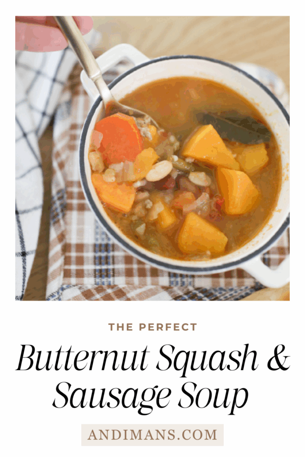 Butternut Squash and Sausage Soup Recipe