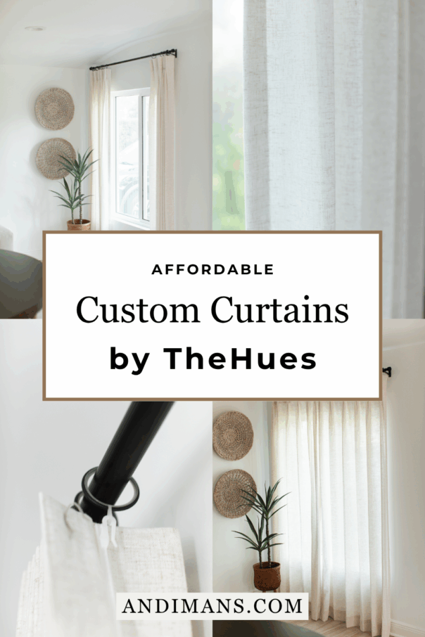 Affordable Custom Curtains by TheHues