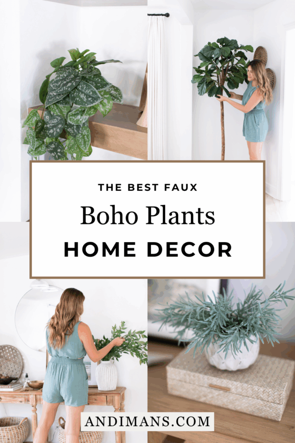 Best Faux Plants for Boho Decor