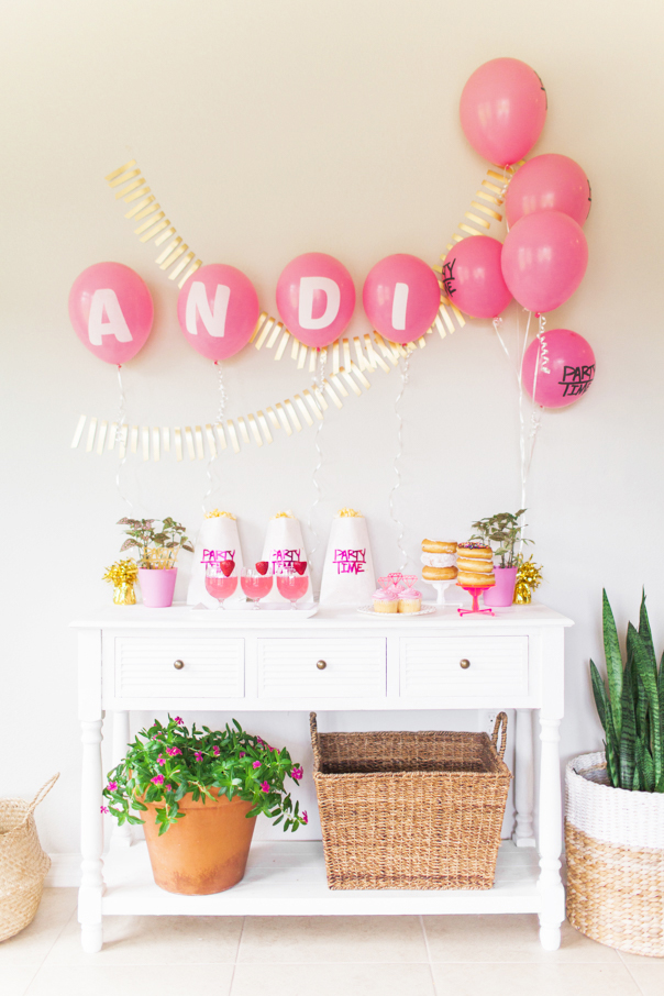 Pink Birthday Celebration Ideas