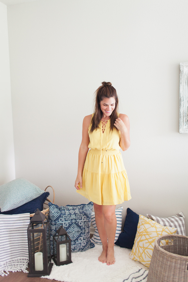 Little yellow dress by Universal Thread at Target