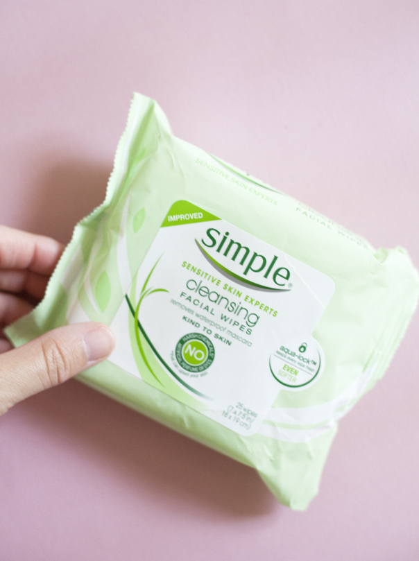 Face Products Simple Cleansing Facial Wipes