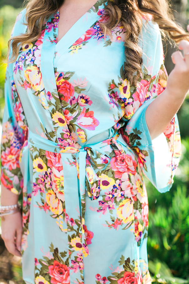 Must Have Floral Getting Ready Robes | Bridesmaid Gifts | Silk Robes