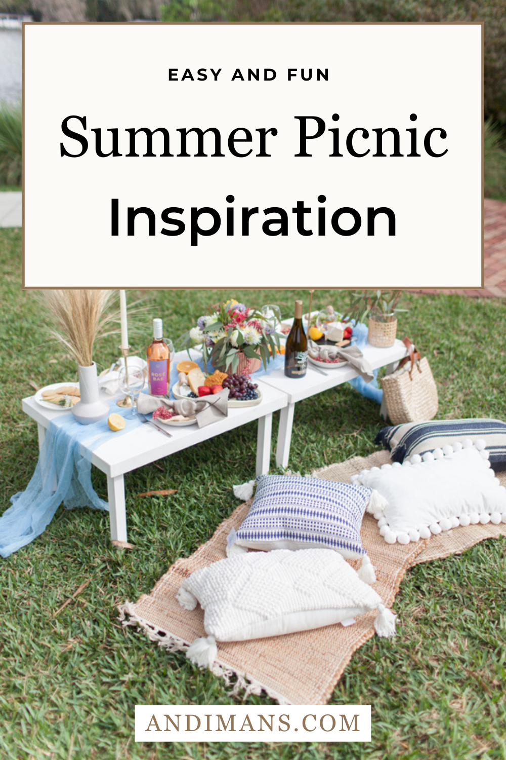 Easy and Fun Summer Picnic Inspiration for Friends