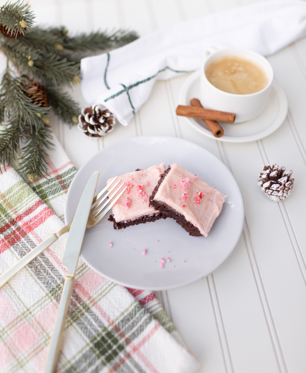 Christmas Peppermint Brownie