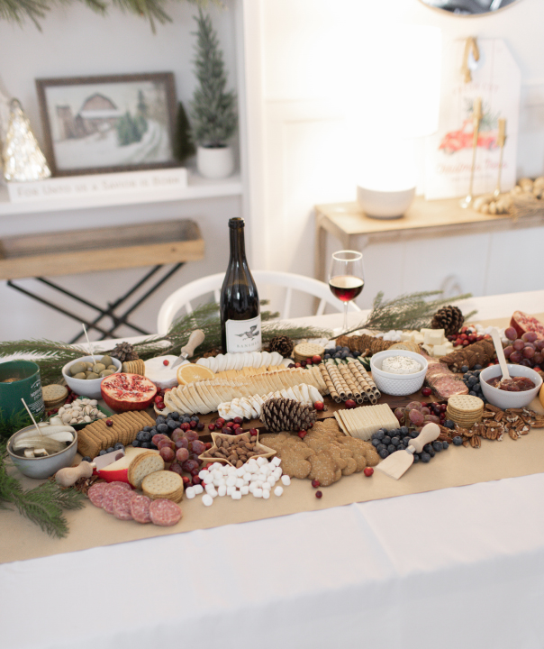 Holiday Cheese Table