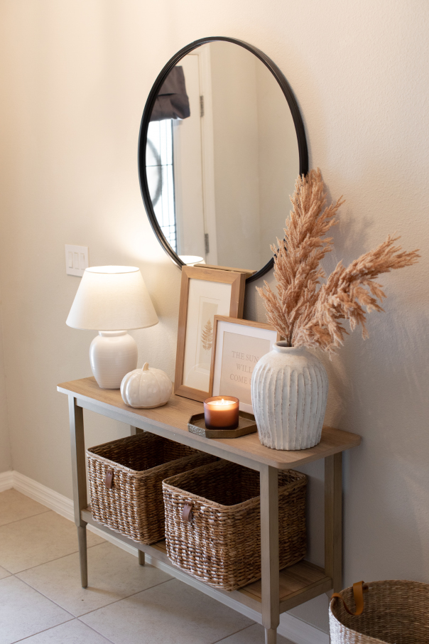 Fall Console Table