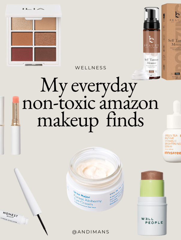 My Everyday Non-Toxic Makeup Finds