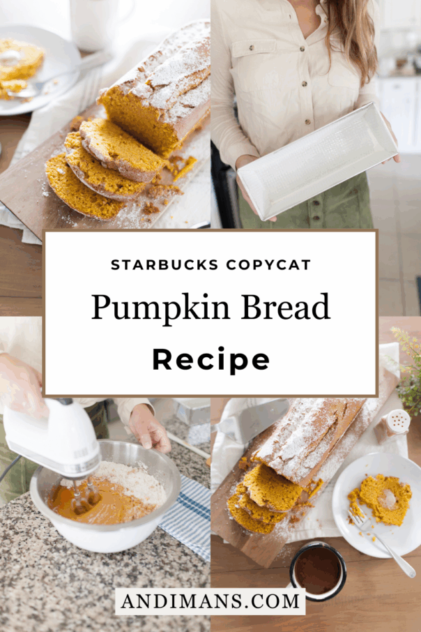 Pumpkin Bread Starbucks Copycat Recipe