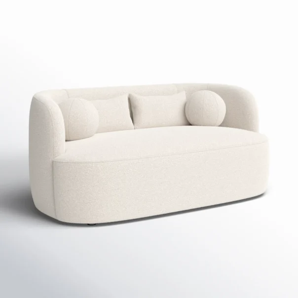 slipcovered sofa for small apartment cozy and lived in look