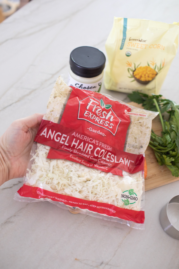 angel hair coleslaw