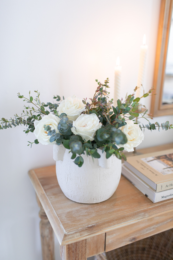 White Roses Floral Arrangement