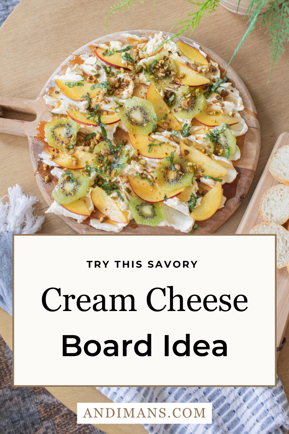 Cream Cheese Board Idea