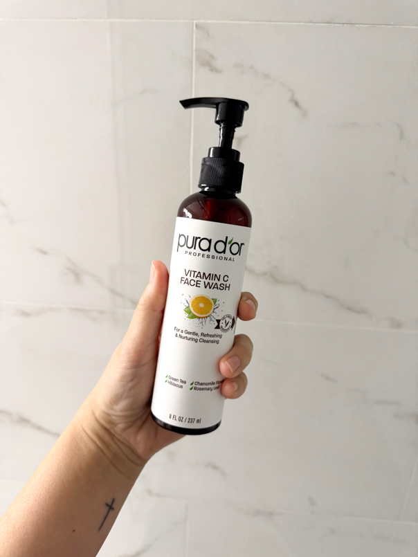 vitamin c face wash