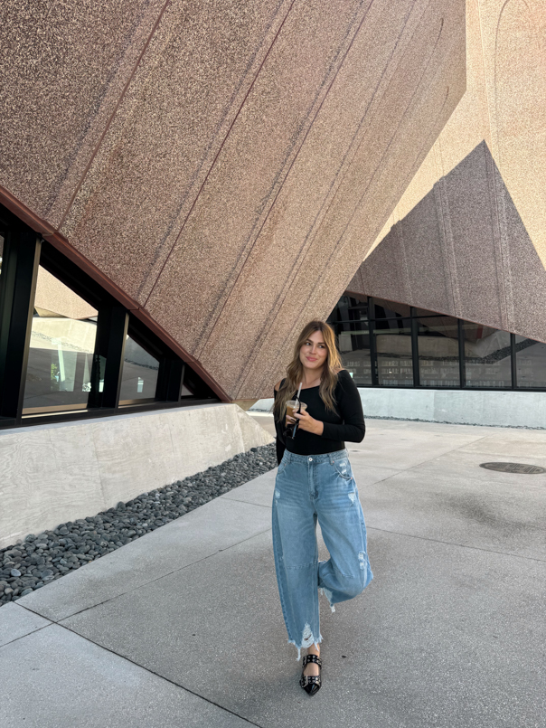 casual fall dinner outfit