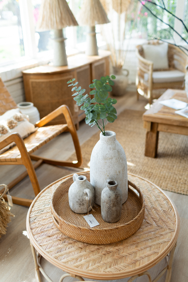 Neutral home decor vases