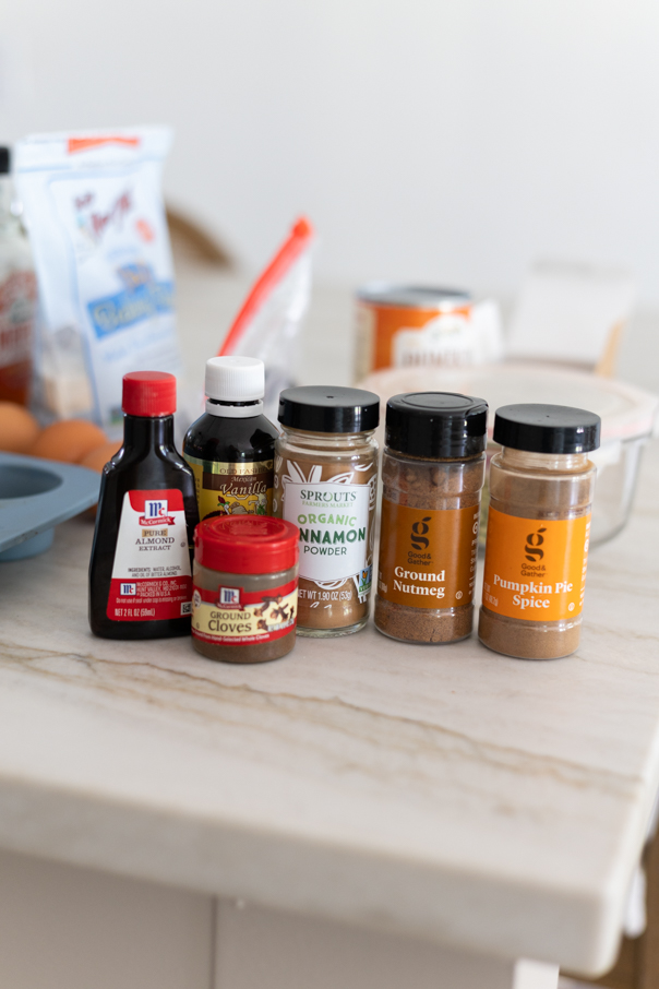 the recipe ingredient line up of products