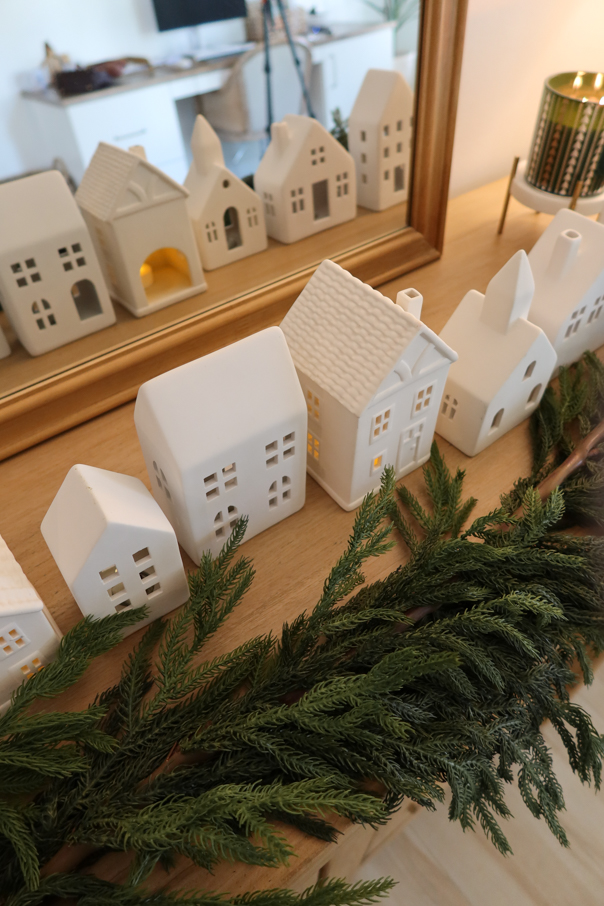 Christmas Village Display Idea