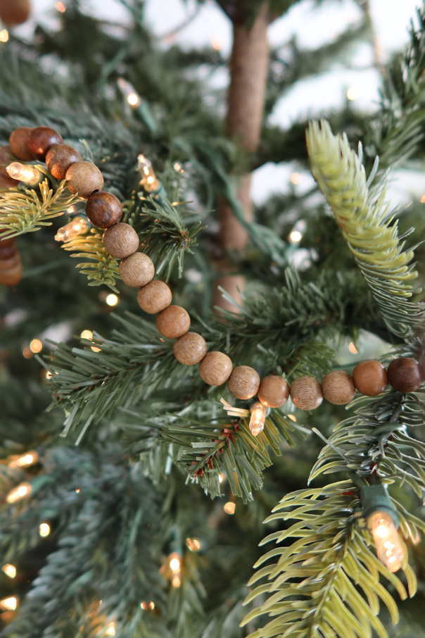 boho christmas tree garland