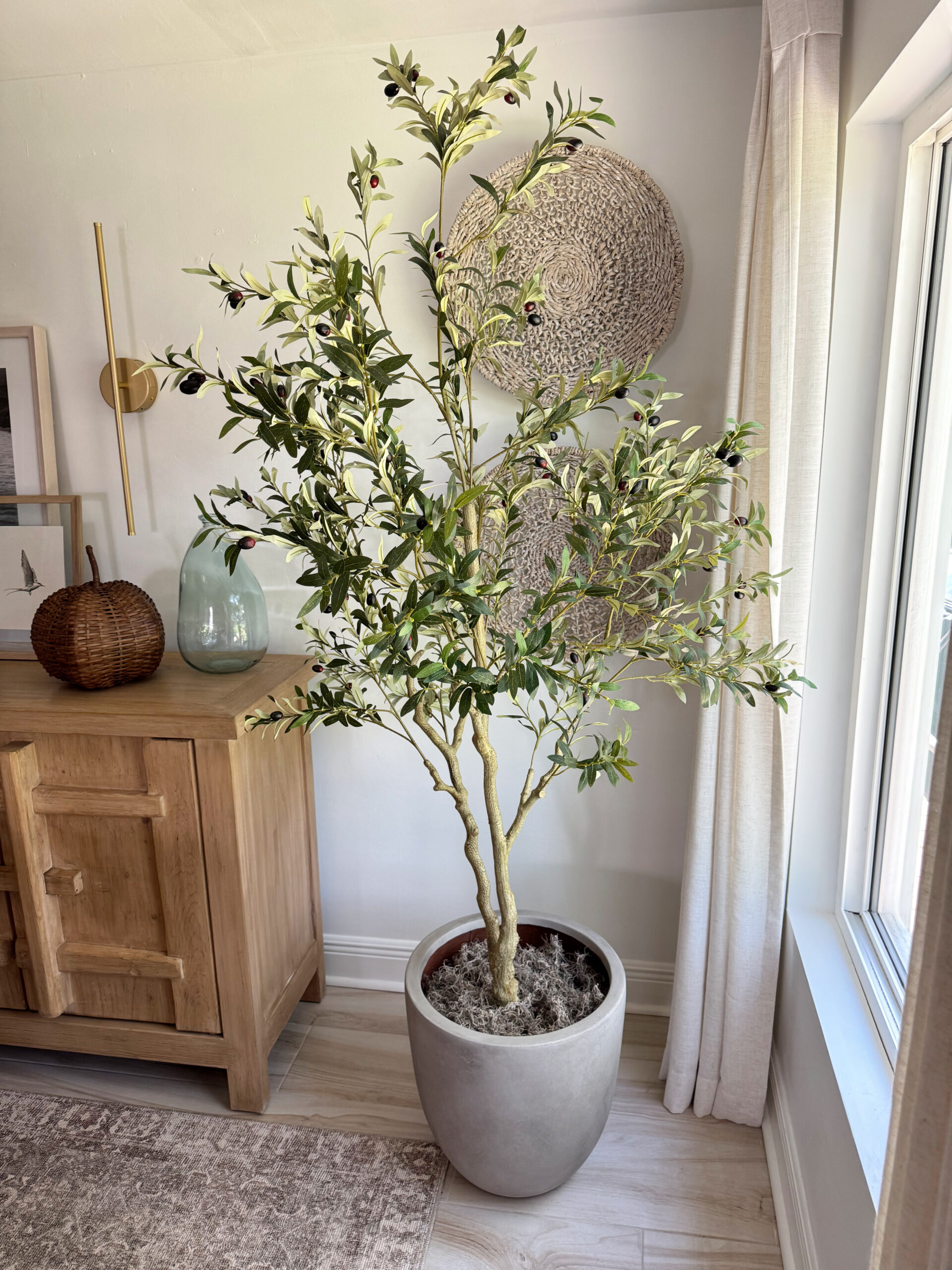 Faux Olive Tree