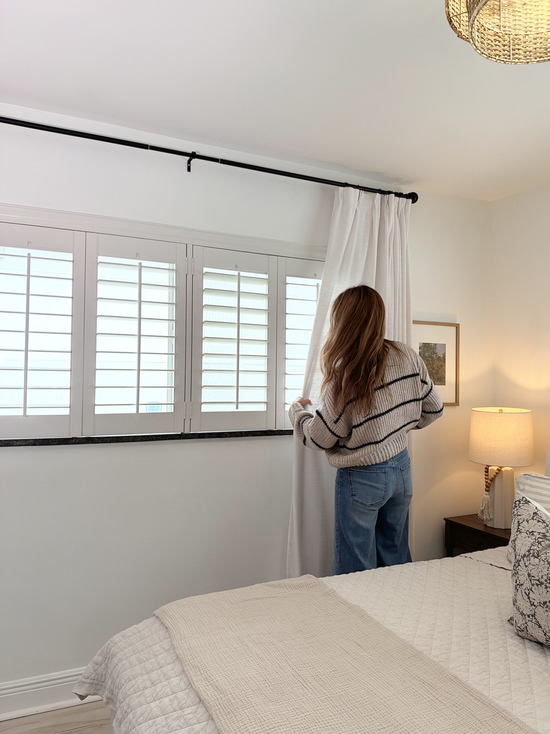 Beige Curtains